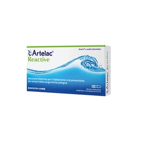 Artelac Reactive collirio protettivo per occhi arrossati 20 flaconi monodose