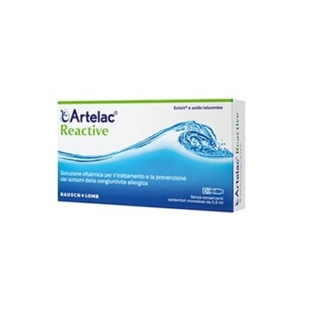Artelac Reactive collirio protettivo per occhi arrossati 20 flaconi monodose