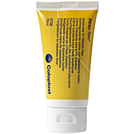Atrac Tain Crema idratante per piede diabetico a base di urea e acido lattico 75 ml Atrac Tain Crema idratante per piede diabetico a base di urea e acido lattico 75 ml