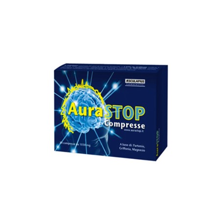 Aurastop integratore rilassante per stress e tensione 20 compresse