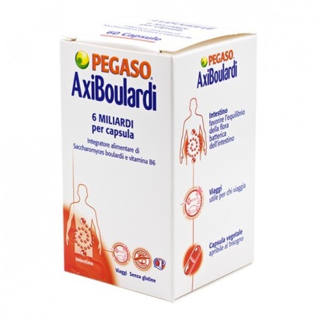 Pegaso AxiBoulardi integratore per flora batterica e sistema immunitario 60 capsule Pegaso AxiBoulardi integratore per flora batterica e sistema immunitario 60 capsule