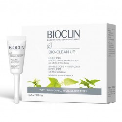 Bioclin Bio-Clean Up Peeling Crema igienizzante contro squame di forfora 6 flaconcini monodose da 5 ml