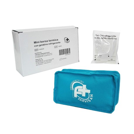 Mini borsa termica per il trasporto di medicinali e insulina con gelatina refrigerante