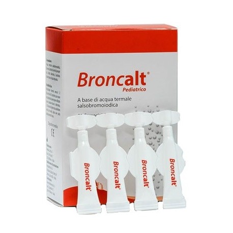 Broncalt  Pediatrico soluzione per lavaggi nasali con aerosol 20 flaconcini da 2 ml