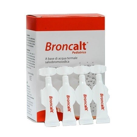 Broncalt Pediatrico soluzione per lavaggi nasali con aerosol 20 flaconcini da 2 ml Broncalt Pediatrico soluzione per lavaggi nasali con aerosol 20 flaconcini da 2 ml