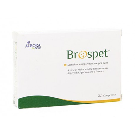 Brospet integratore drenante per cani 20 compresse