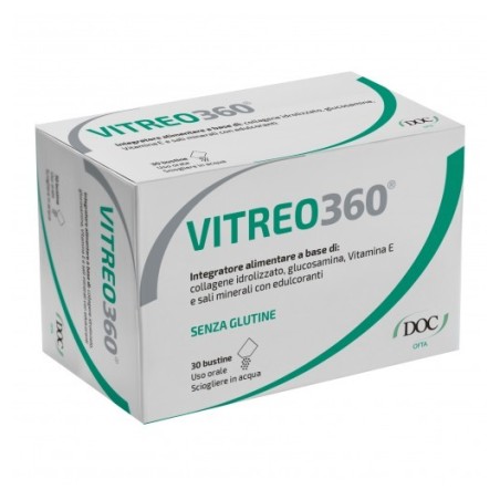 Vitreo 360 - Integratore per gli occhi 30 bustine Vitreo 360 - Integratore per gli occhi 30 bustine