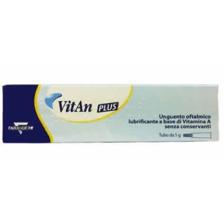 Vitan Plus unguento oftalmico 5 g Vitan Plus unguento oftalmico 5 g