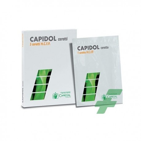 Capidol Cerotti HCFP ad azione lenitiva per dolori muscolari 5 pezzi