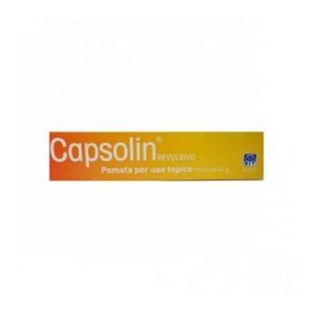 Capsolin Revulsivo Pomata per uso topico per dolori muscolari 40 g Capsolin Revulsivo Pomata per uso topico per dolori muscolari 40 g