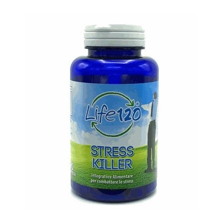 Life 120 Stress Killer 90 compresse - Integratore di estratti vegetali per il benessere psicofisico Life 120 Stress Killer 90 compresse - Integratore di estratti vegetali per il benessere psicofisico