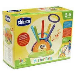 Chicco Gioco Mister Ring Fit & Fun gioco per coordinazione manuale dei bambini