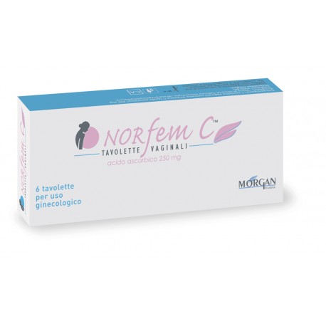 Norfem C 250 mg 6 tavolette vaginali per prevenzione e trattamento delle infezioni