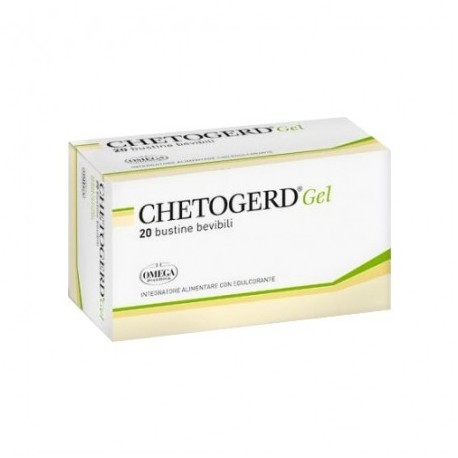 Omega Pharma Chetogerd Gel integratore per acidità gastrica 20 stick