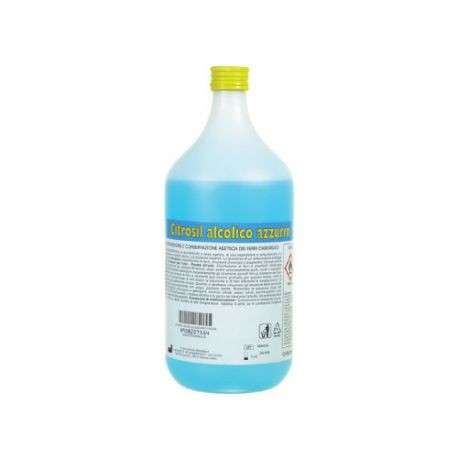 Citrosil Alcolico Azzurro soluzione disinfettante per strumenti chirurgici 1 litro