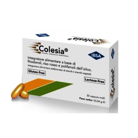 Colesia Soft gel integratore contro il colesterolo 30 capsule Colesia Soft gel integratore contro il colesterolo 30 capsule