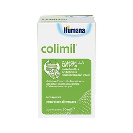 Humana Colimil integratore contro stitichezza e gas intestinali 30 ml