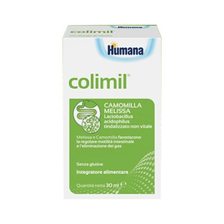 Humana Colimil integratore contro stitichezza e gas intestinali 30 ml Humana Colimil integratore contro stitichezza e gas intestinali 30 ml