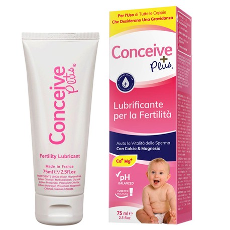 Conceive Plus Lubrificante per la Fertilità aumenta vitalità dello sperma 75 ml