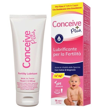 Conceive Plus Lubrificante per la Fertilità aumenta vitalità dello sperma 75 ml Conceive Plus Lubrificante per la Fertilità aumenta vitalità dello sperma 75 ml