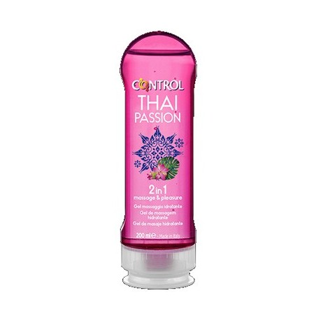 Control Thai Passion Gel da massaggio 2 in 1 dal profumo piccante 200 ml Control Thai Passion Gel da massaggio 2 in 1 dal profumo piccante 200 ml