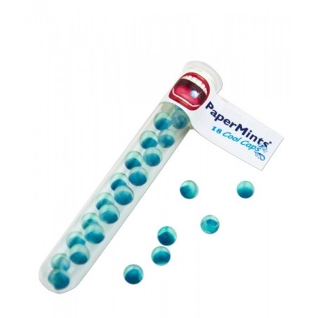 Cool Caps alla menta forte contro l'alitosi 18 perle freschezza immediata Cool Caps alla menta forte contro l'alitosi 18 perle freschezza immediata
