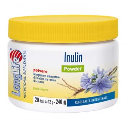 Longlife Inulina in polvere 240 g - Integratore per la regolarità intestinale