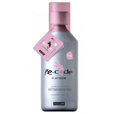 Zuccari Recode Platinum 500 ml - Integratore per il controllo del peso corporeo