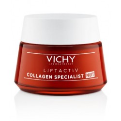 Vichy Liftactiv Collagen Specialist Night - Crema notte antirughe rassodante 50 ml
