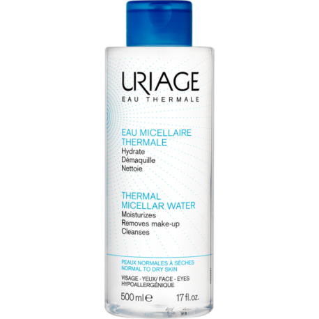 Uriage Acqua Micellare struccante viso e occhi per pelli normali e secche 500 ml