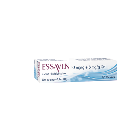 Essaven Gel 10 mg/g + 8 mg/g tubo da 40 grammi Essaven Gel 10 mg/g + 8 mg/g tubo da 40 grammi