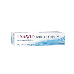 Essaven Gel 10 mg/g + 8 mg/g tubo da 80 g