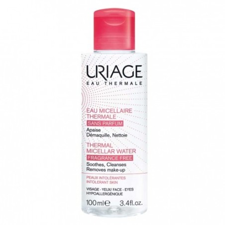 Uriage Acqua Micellare struccante viso e occhi per pelli intolleranti senza profumazione 100 ml Uriage Acqua Micellare struccante viso e occhi per pelli intolleranti senza profumazione 100 ml