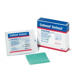 Cutimed Sorbact Medic Garza assorbente per medicazioni 7 x 9 cm 5 pezzi