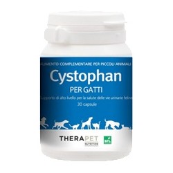 Cystophan Therapet integratore per vie urinarie dei gatti gusto pollo 30 capsule