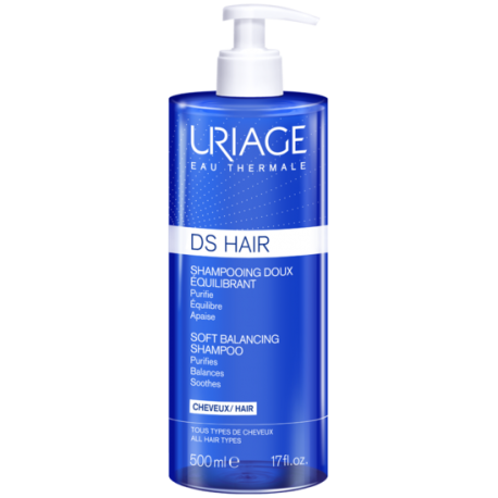 Uriage DS Hair Shampoo delicato riequilibrante e purificante per capelli 500 ml