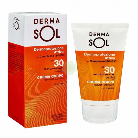 DermaSol Dermoprotezione Attiva SPF30 alta protezione solare 100 ml