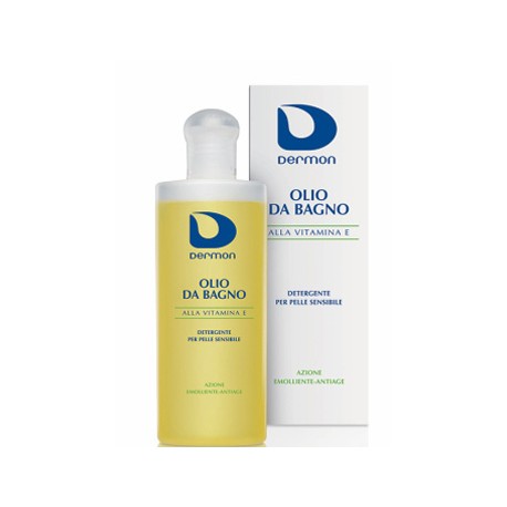 Dermon Olio doccia detergente emolliente e lenitivo alla vitamina E 200 ml