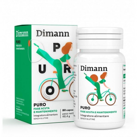 Dimann Puro integratore di D-Mannosio per cistite 80 capsule