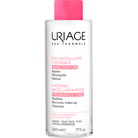 Uriage Acqua Micellare struccante viso e occhi ad azione lenitiva per pelle arrossata 500 ml Uriage Acqua Micellare struccante viso e occhi ad azione lenitiva per pelle arrossata 500 ml