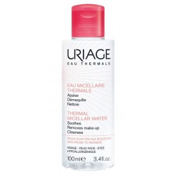 Uriage Acqua Micellare struccante viso e occhi ad azione lenitiva per pelli arrossate 100 ml