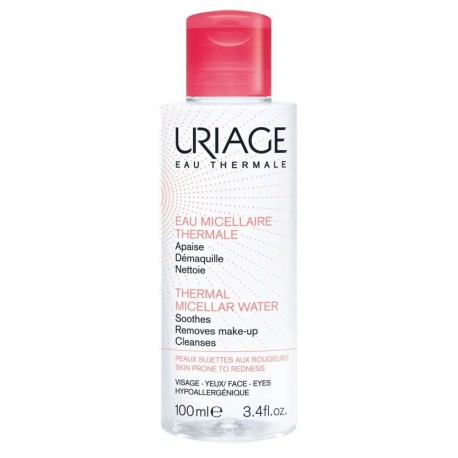 Uriage Acqua Micellare struccante viso e occhi ad azione lenitiva per pelli arrossate 100 ml