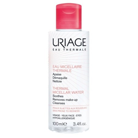 Uriage Acqua Micellare struccante viso e occhi ad azione lenitiva per pelli arrossate 100 ml Uriage Acqua Micellare struccante viso e occhi ad azione lenitiva per pelli arrossate 100 ml