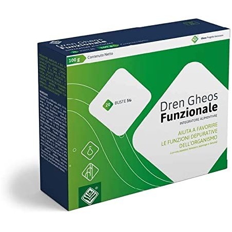 Dren Gheos integratore vegetale drenante 20 bustine Dren Gheos integratore vegetale drenante 20 bustine