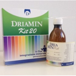 Driamin Kit 20 flaconi vuoti per miscelazione dei composti