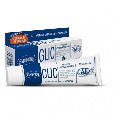 Emoform Glic Dentifricio antiossidante per diabetici 75 ml