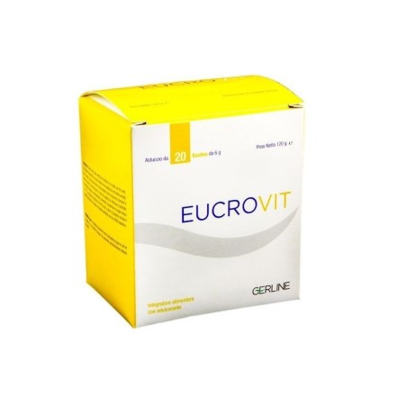 Eucrovit integratore per stanchezza e affaticamento 20 bustine Eucrovit integratore per stanchezza e affaticamento 20 bustine