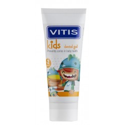 Vitis Kids Dental Gel dentifricio gusto ciliegia per bambini dai 2 anni 50 ml