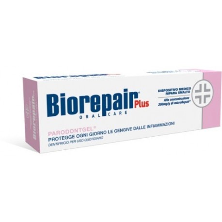 Biorepair Plus Parodontgel Dentifricio quotidiano gengive infiammate 75 ml