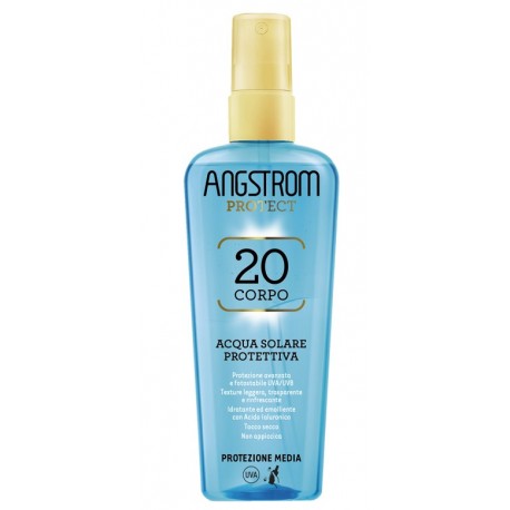 Angstrom Protect Acqua solare corpo protettiva con SPF 20 spray da 140 ml